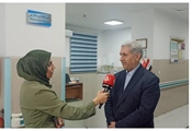 بازدید رئیس دانشگاه علوم پزشکی شیراز از بخش IPD بیمارستان چمران